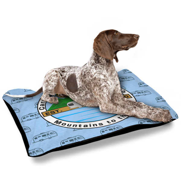 Custom Design - Outdoor Dog Beds - Large - IN CONTEXT