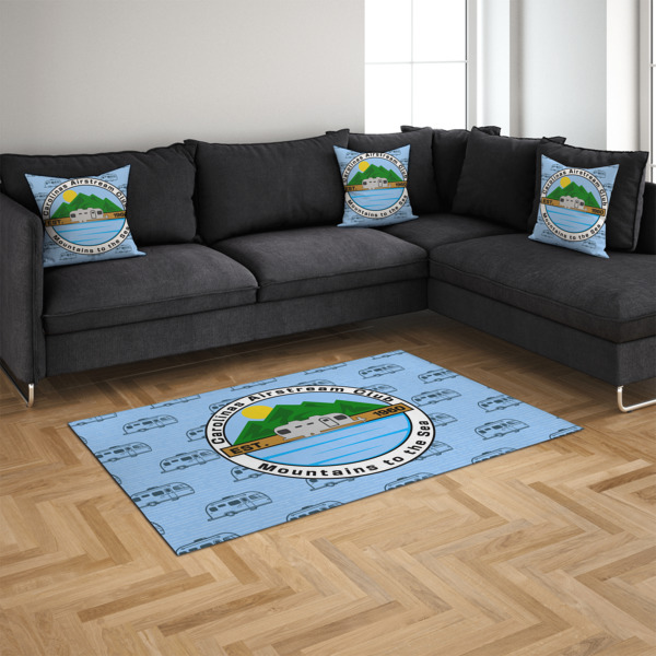 Custom Design - 4'x6' Indoor Area Rugs - IN CONTEXT