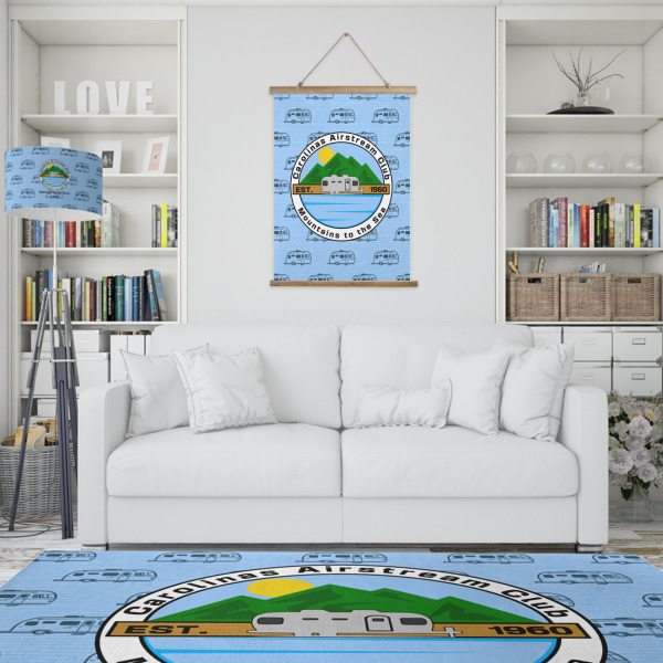 Custom Design - Wall Hanging Tapestry - Portrait - In Context