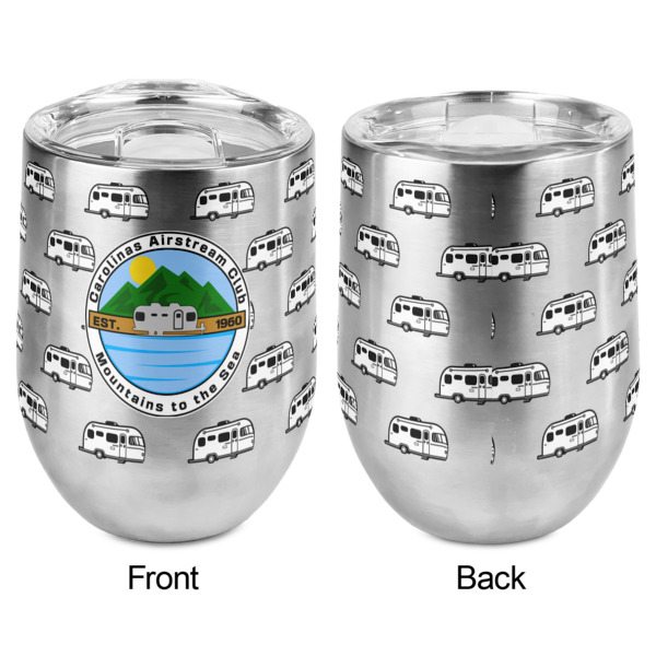 Custom Design - Stemless Wine Tumbler - Full Print - Approval