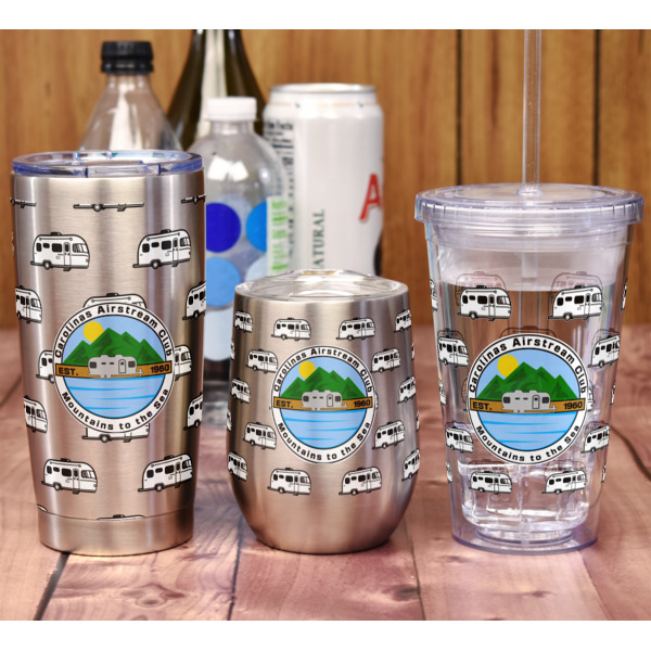 Custom Design - Acrylic Tumbler - Full Print - In Context
