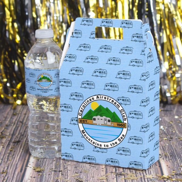 Custom Design - Gable Favor Box - In Context