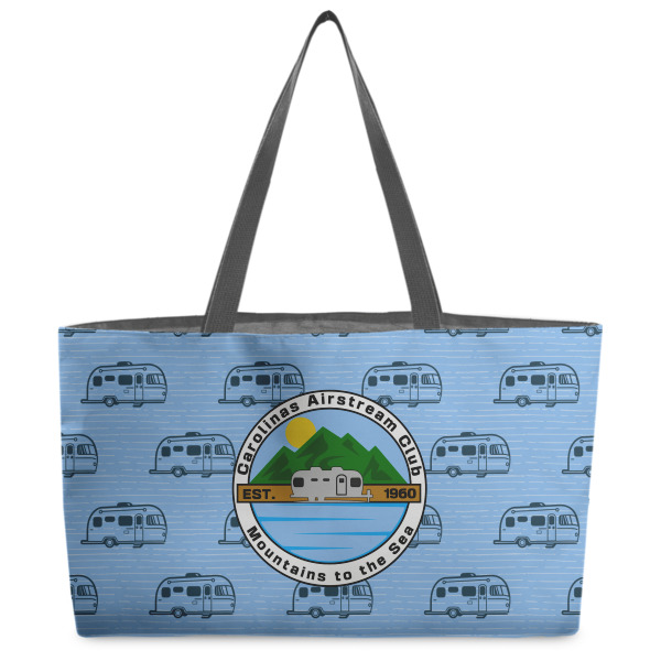 Custom Design Your Own Beach Totes Bag - w/ Black Handles