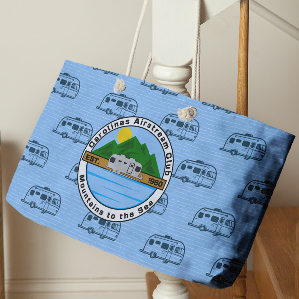 Custom Design - Large Rope Tote - Life Style