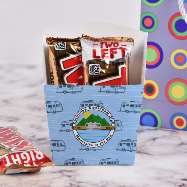 Custom Design - French Fry Favor Box - w/ Treats View