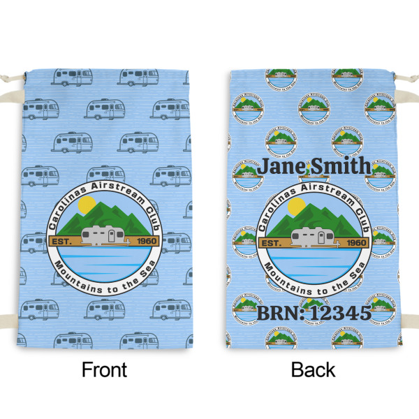 Custom Design - Small Laundry Bag - Front & Back View