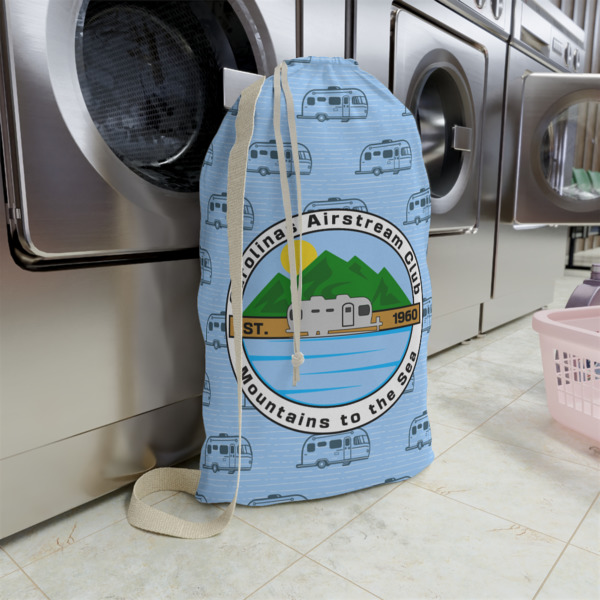 Custom Design - Large Laundry Bag - In Context