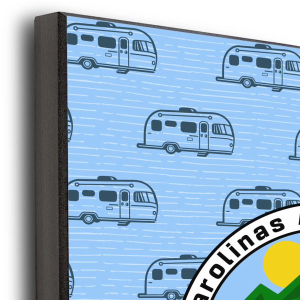 Custom Design - 11x14 Wood Print - Closeup