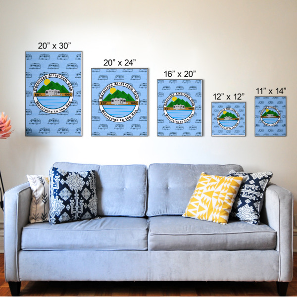 Custom Design - Wood Prints - Size Comparison