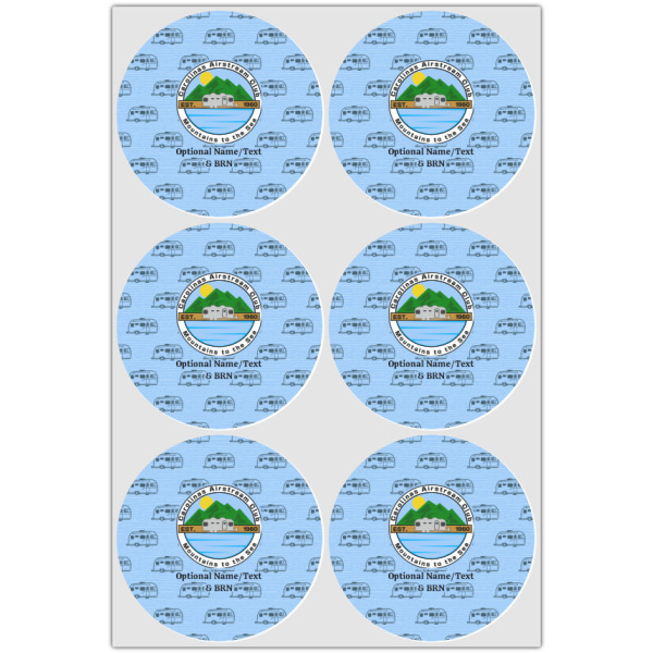 Custom Design - Icing Circle - Large - Set of 6