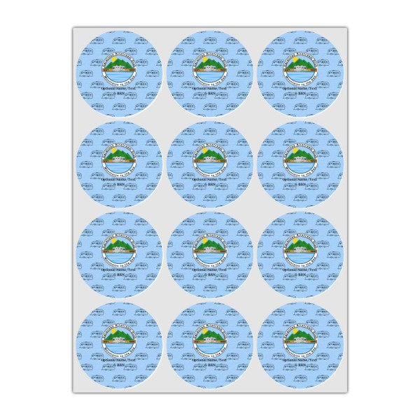 Custom Design - Icing Circle - Small - Set of 12