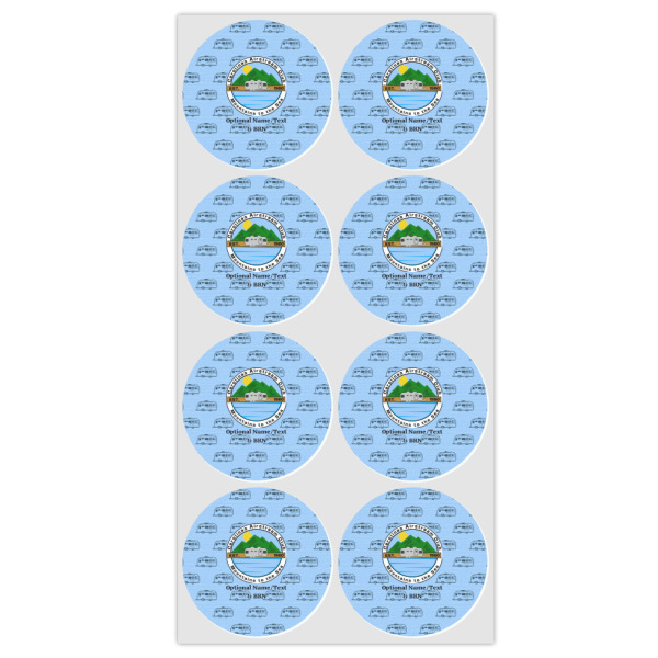 Custom Design - Icing Circle - Medium - Set of 8