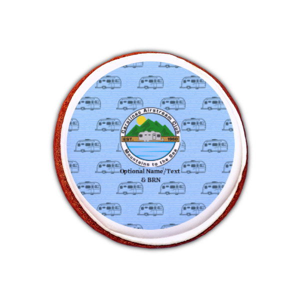 Custom Design - Printed Icing Circle - XSmall - On Cookie