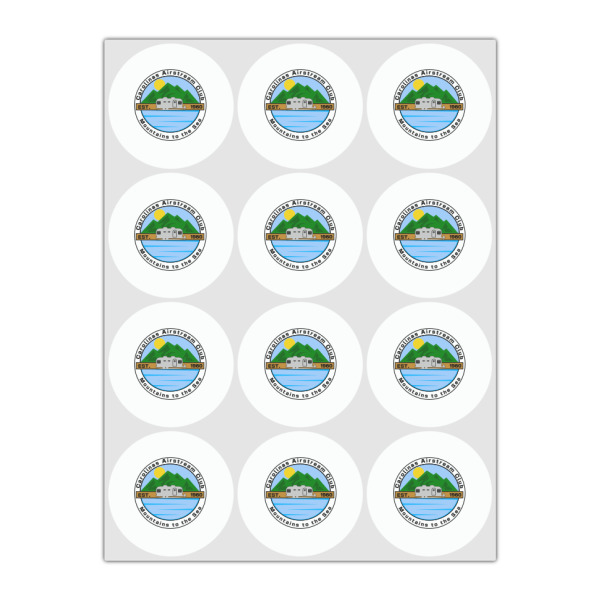 Custom Design - Drink Topper - Small - Set of 12