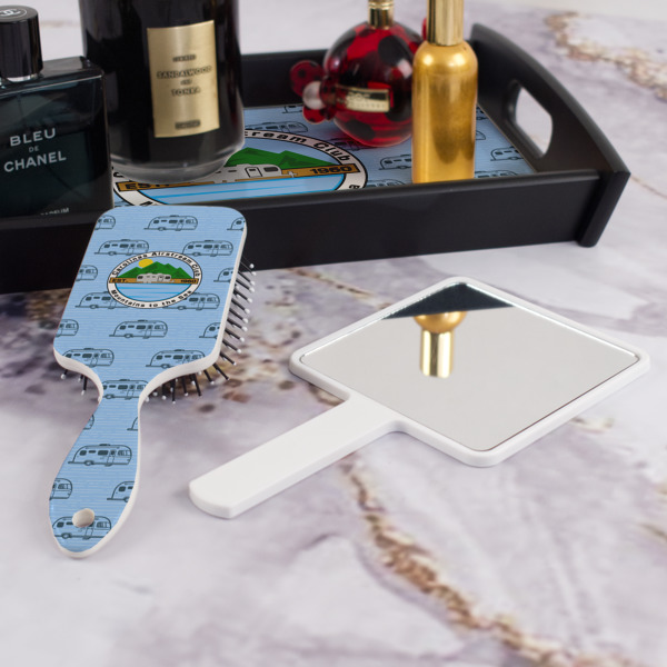 Custom Design - Hair Brush - With Hand Mirror