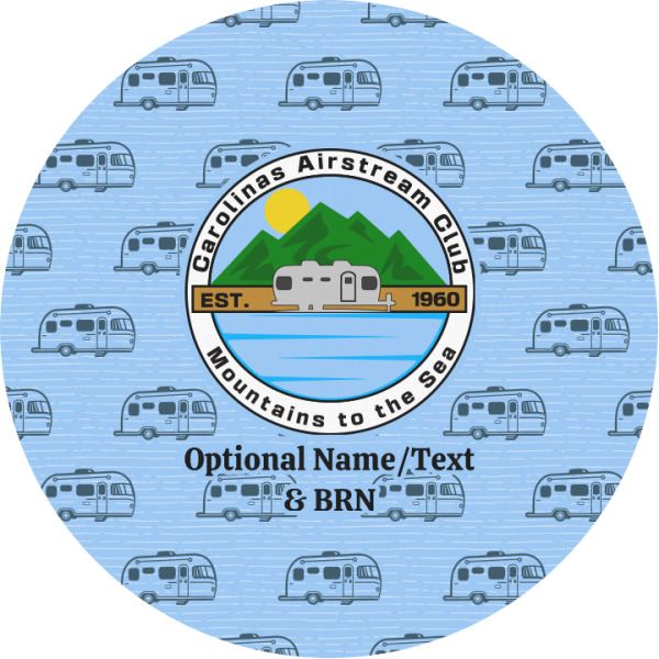 Custom Design - 4" Multipurpose Round Labels - Single Sticker