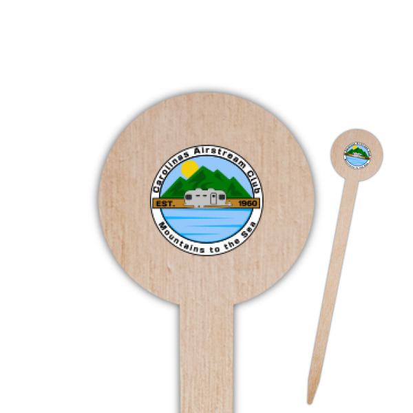 Custom Design Your Own Round Wooden Food Picks