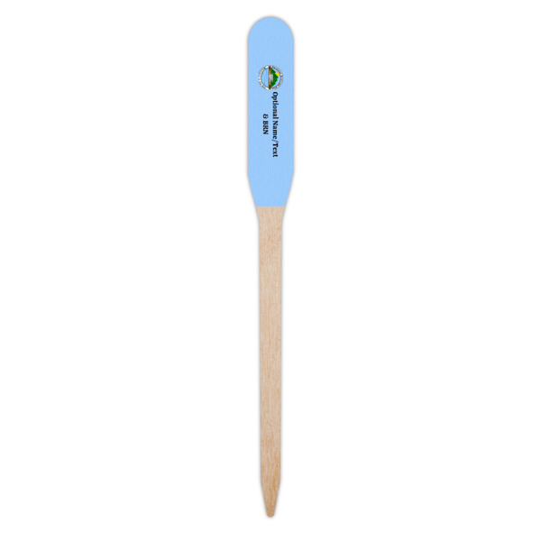 Custom Design - Wooden Food Pick - Paddle - Single Pick