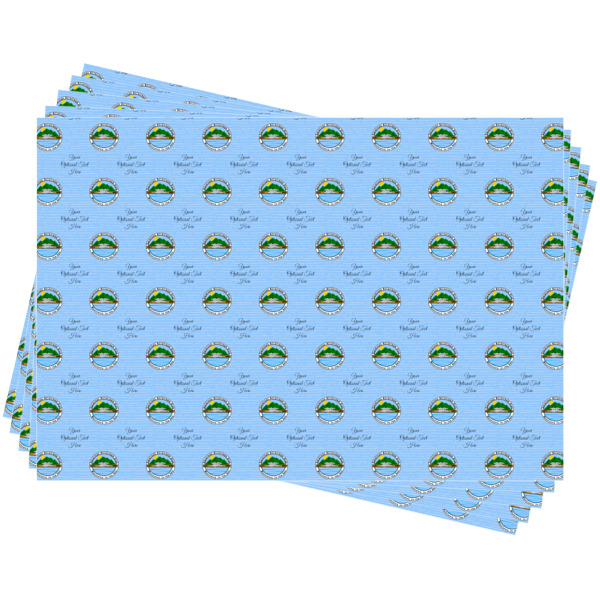 Custom Design - Wrapping Paper - Front & Back - Sheets Stack