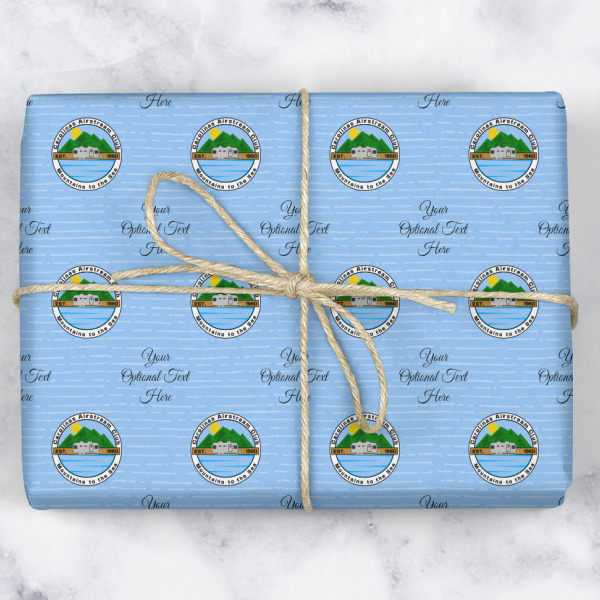Custom Design - Wrapping Paper Roll - Matte - Wrapped Box