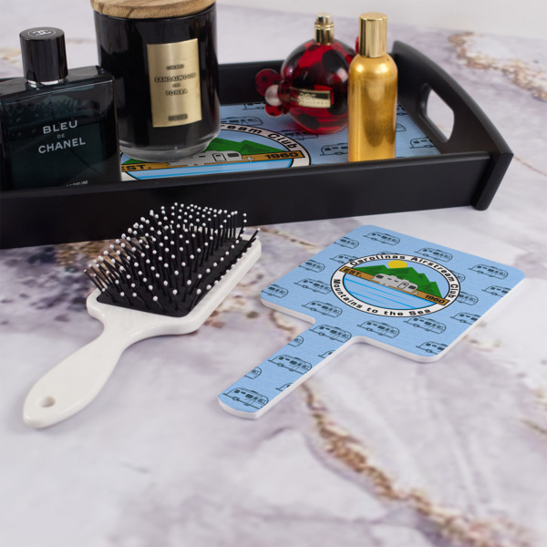 Custom Design - Hand Mirror - With Hair Brush