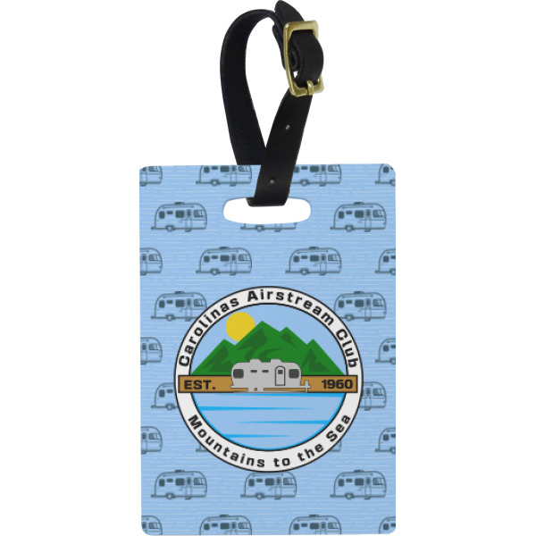 Custom Design Your Own Plastic Luggage Tag - Rectangular