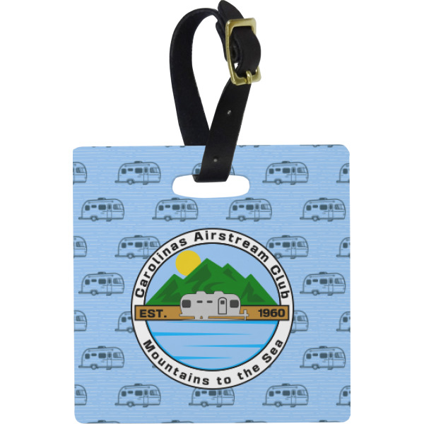 Custom Design - Personalized Square Luggage Tag