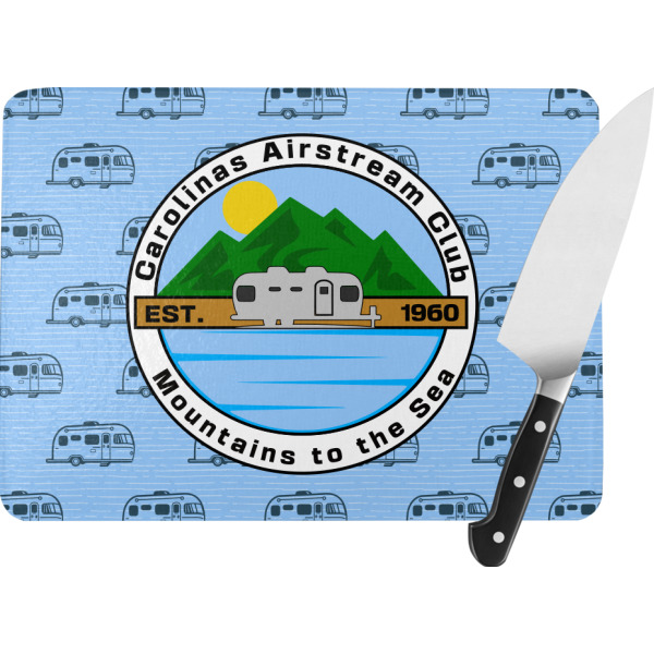 Custom Design Your Own Rectangular Glass Cutting Board