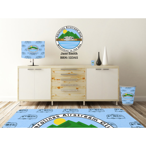 Custom Design - Wall Graphic Decal Wooden Desk