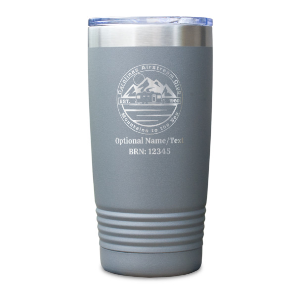 Custom Design - Gray Polar Camel Tumbler - 20oz - Single Sided - Approval