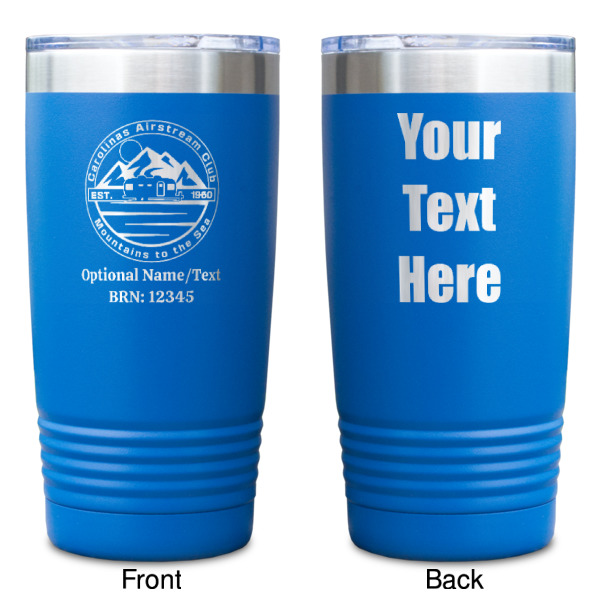 Custom Design - Blue Polar Camel Tumbler - 20oz - Double Sided - Approval