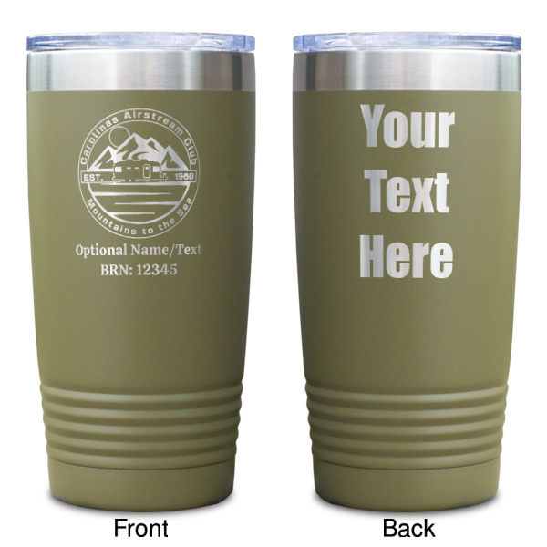 Custom Design - Olive Polar Camel Tumbler - 20oz - Double Sided - Approval