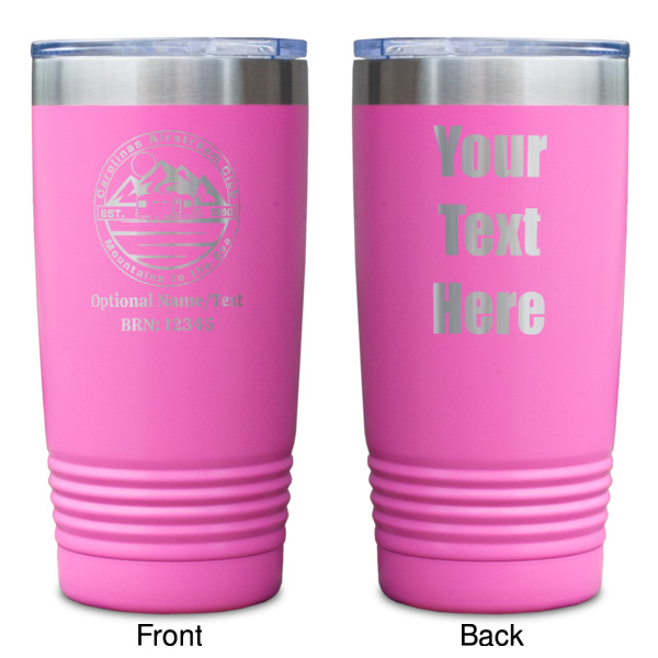 Custom Design - Pink Polar Camel Tumbler - 20oz - Double Sided - Approval