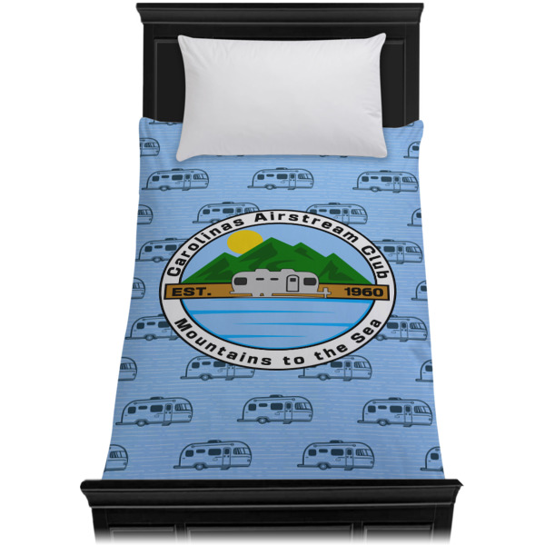 Custom Design - Duvet Cover - Twin XL - On Bed - No Prop