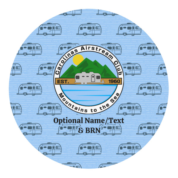 Custom Design Your Own Round Decal