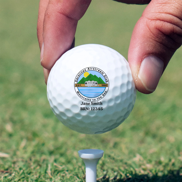 Custom Design - Golf Ball - Branded - Hand