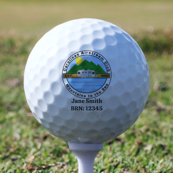 Custom Design - Golf Ball - Branded - Tee