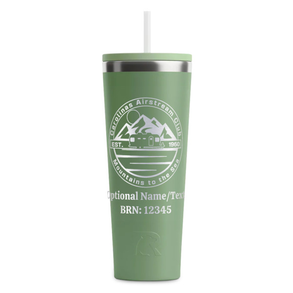 Custom Design - Light Green RTIC Everyday Tumbler - 28 oz. - Front
