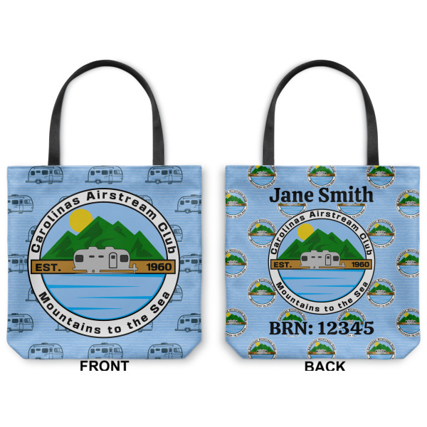 Custom Design - Canvas Tote - Front and Back