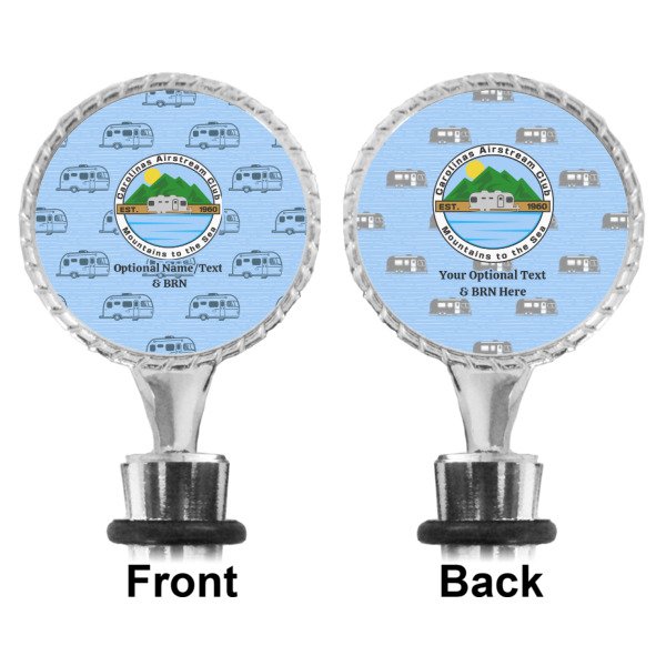 Custom Design - Bottle Stopper - Front and Back