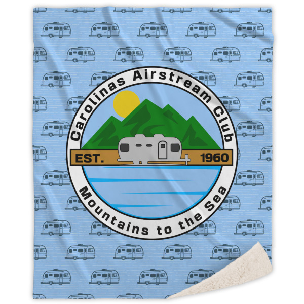 Custom Design Your Own Sherpa Throw Blanket