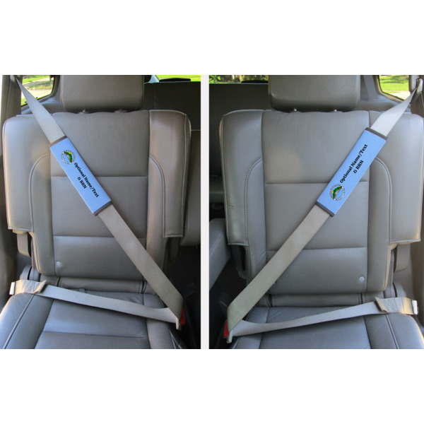 Custom Design - Seat Belt Covers (Set of 2 - In the Car)