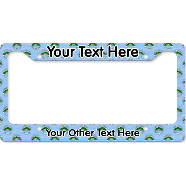 Custom Design - License Plate Frame - Style B
