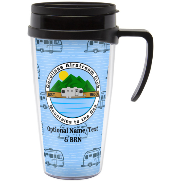 Custom Design Your Own Acrylic Travel Mug with Handle