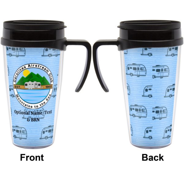 Custom Design - Travel Mug with Black Handle - Approval