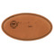 Design Your Own Leatherette Oval Name Badge with Magnet