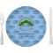 Design Your Own 10" Glass Lunch / Dinner Plate