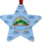 Design Your Own Metal Star Ornament - Double-Sided
