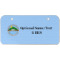 Design Your Own Mini/Bicycle License Plate - 2 Holes