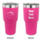 Design Your Own 30 oz Stainless Steel Tumbler - Pink - Double-Sided